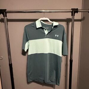 Under Armour Men's Blue Polo Shirt